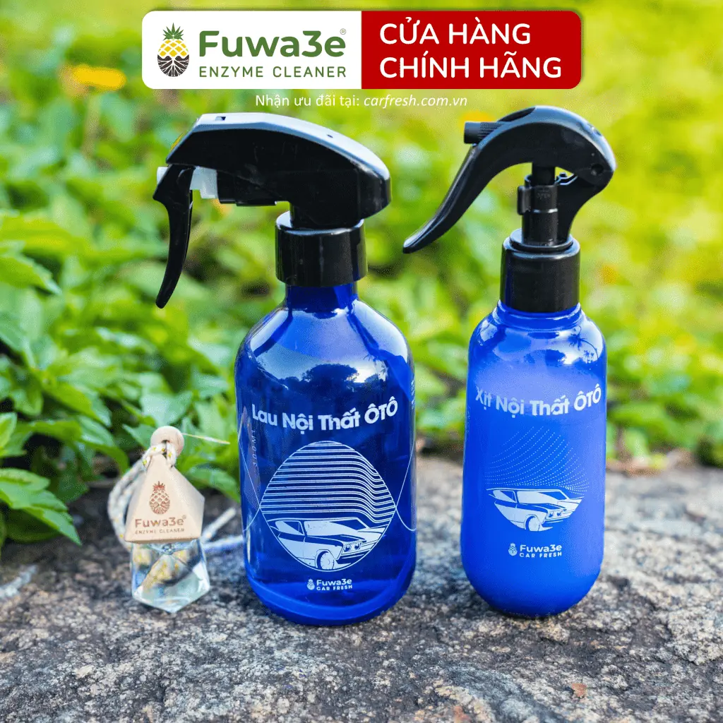 Sản phẩm dung dịch vệ sinh nội thất ô tô FUWA3E Enzyme